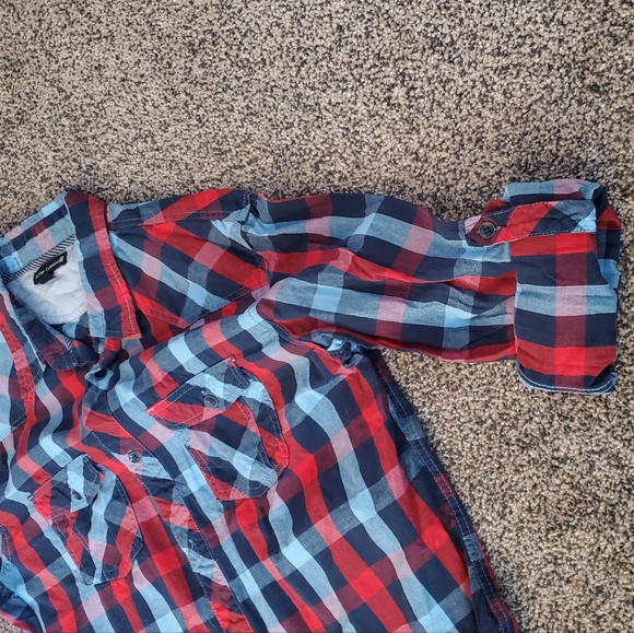 Ocean Current Men's Button Down (Sz L) - Picture 3 of 5